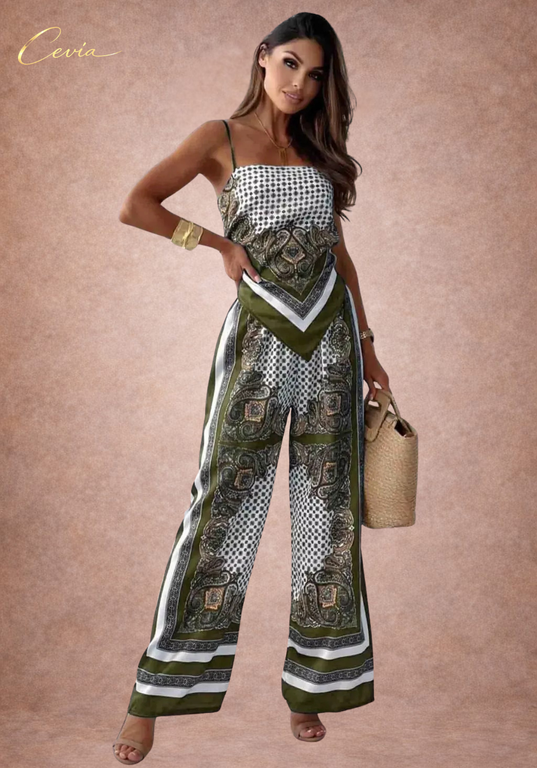 The Santorini Muse Two-Piece Set