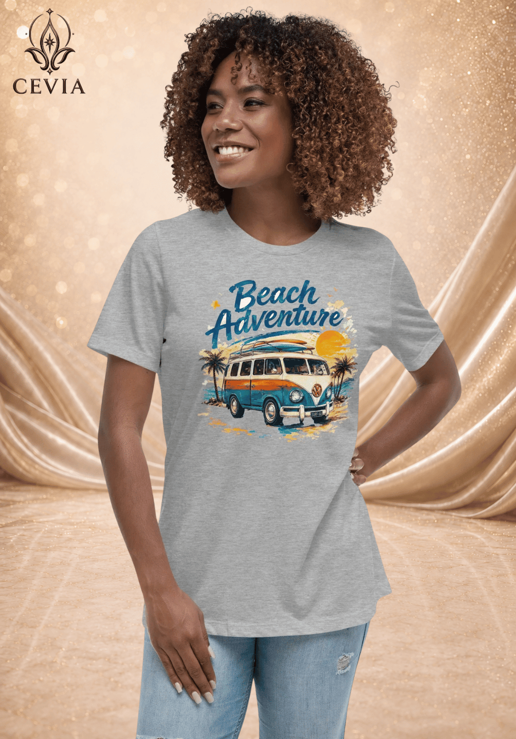 The Beach Adventure Graphic Tee