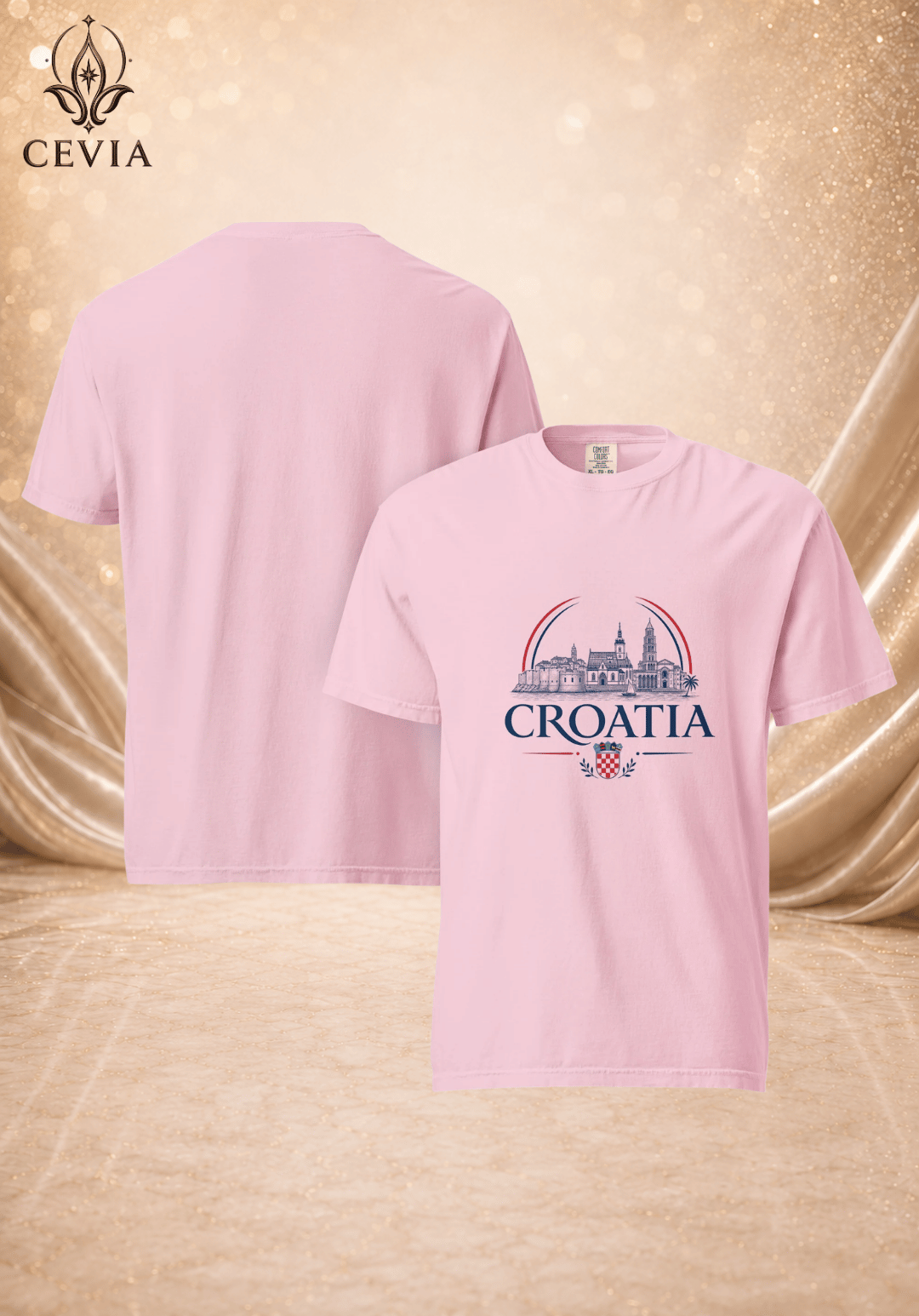 The Croatia Supporter Graphic Tee