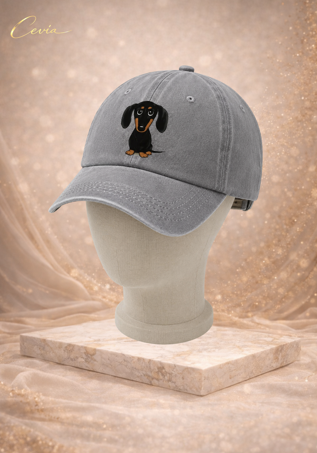 The Playful Pup Vintage Cap