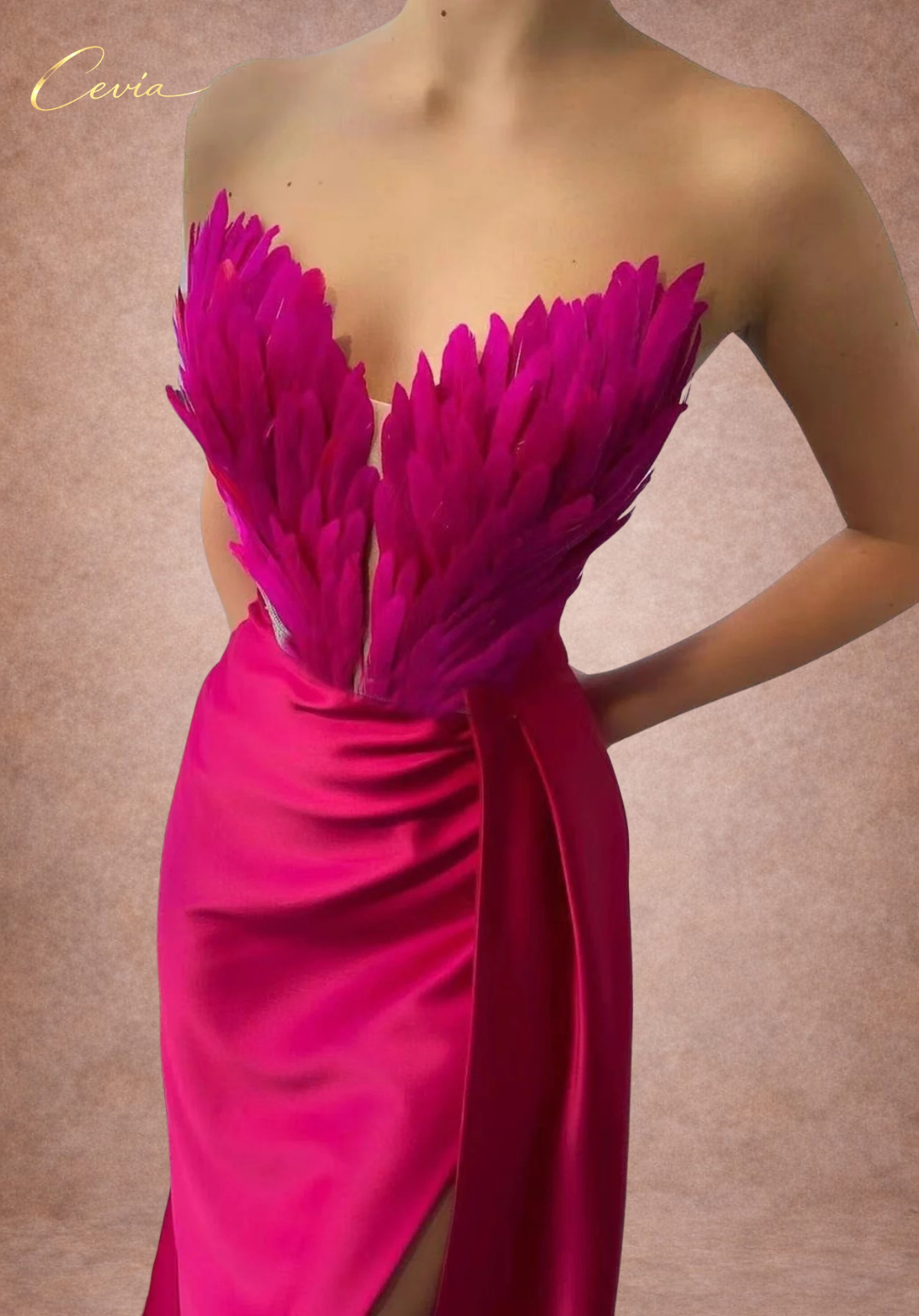 The Seraphine Aura Evening Gown