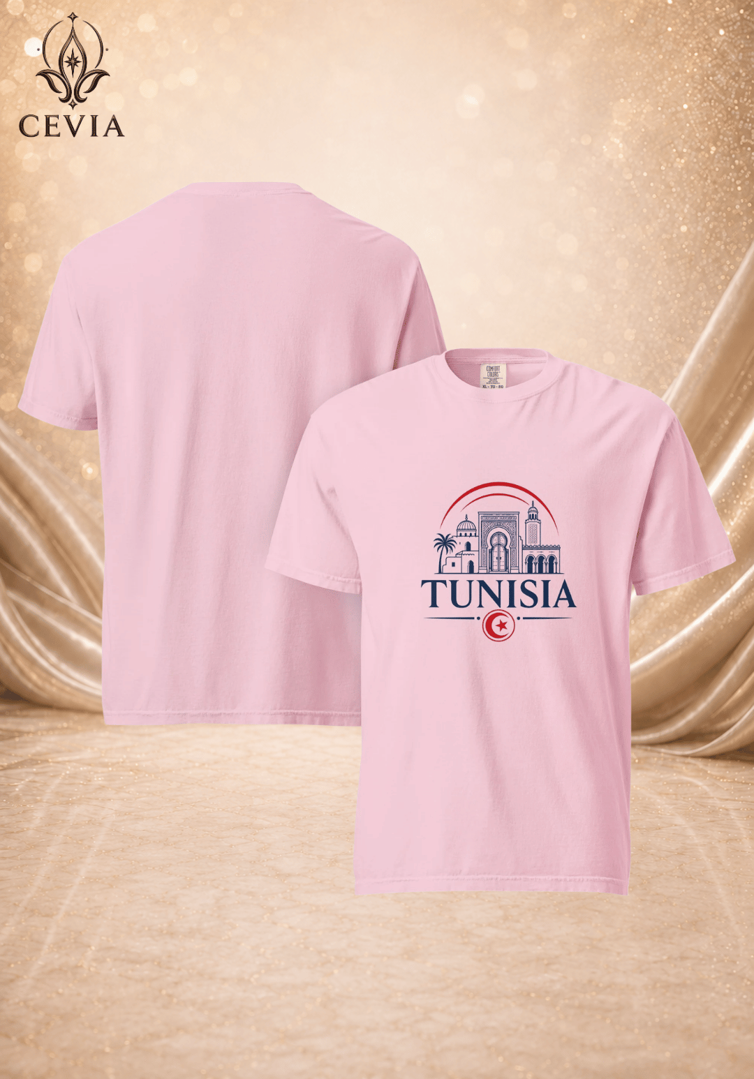 The Tunisia Supporter Graphic Tee