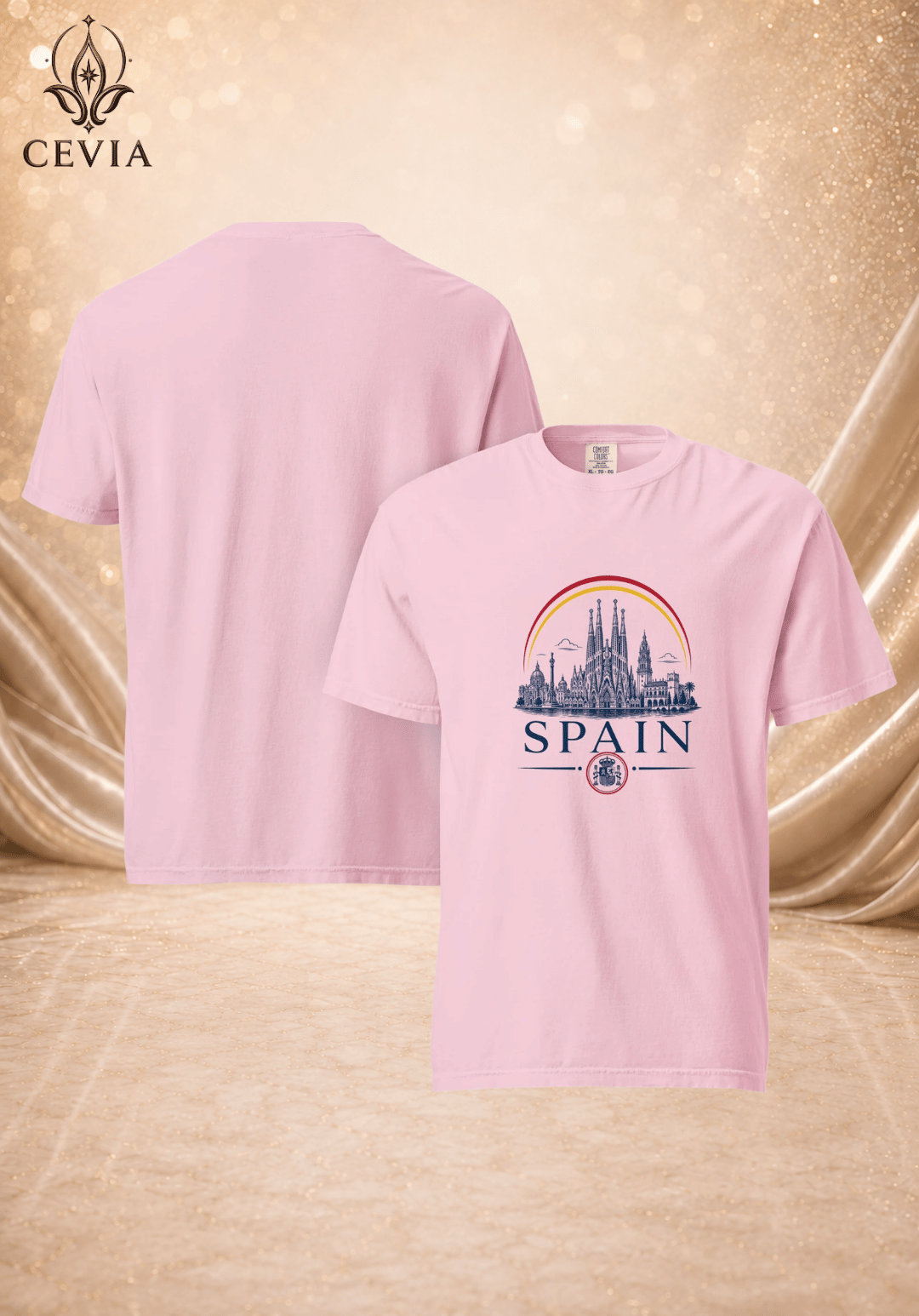 The Spain Supporter Graphic Tee