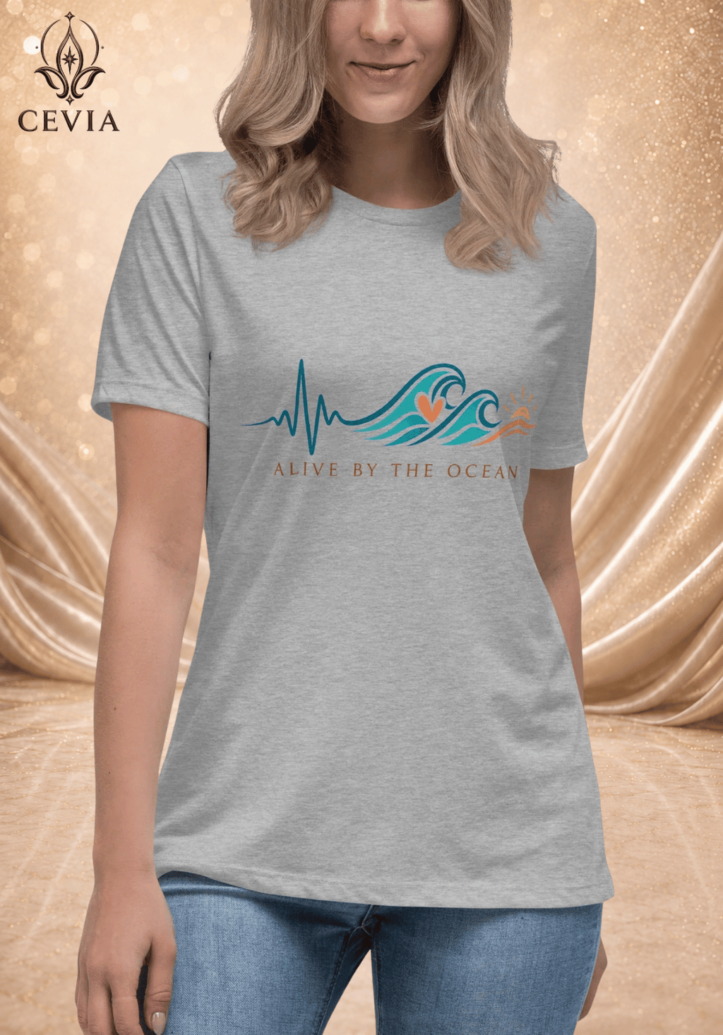 The Ocean Pulse Graphic Tee