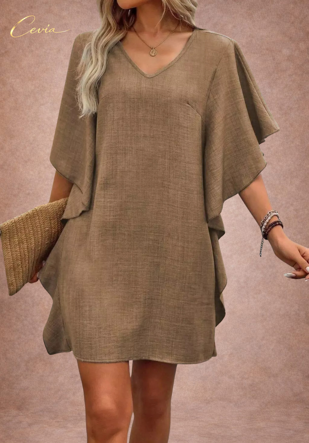 The Effortless Flow Ruffle Dress