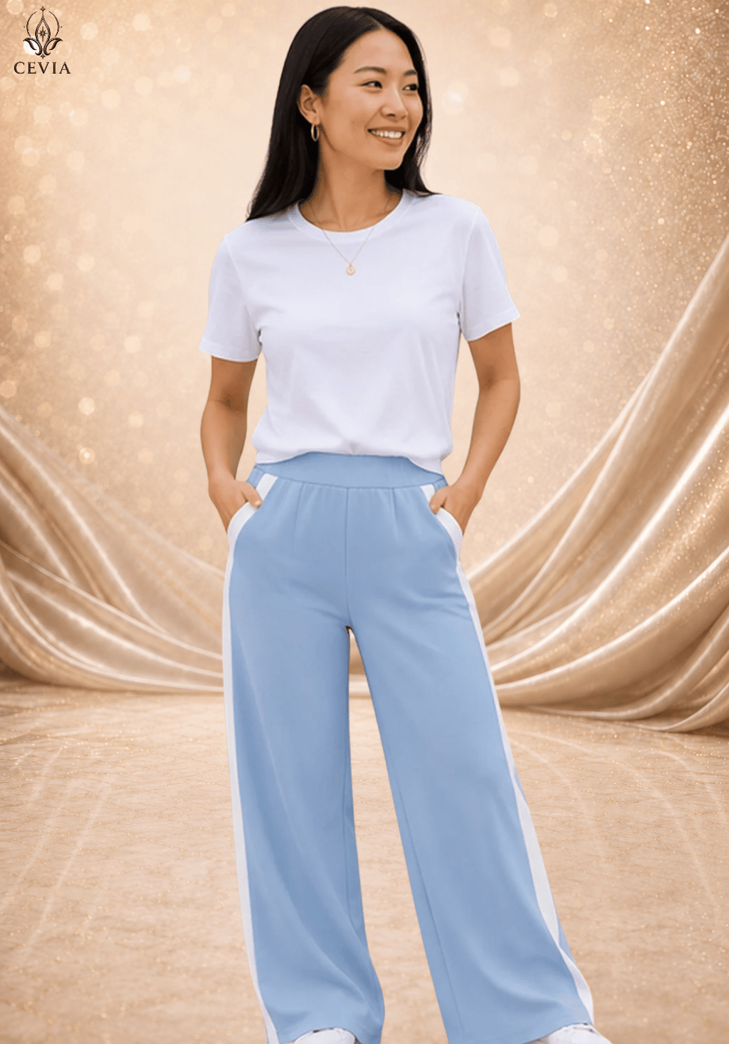 The Essential Fluid Wide-Leg Pants