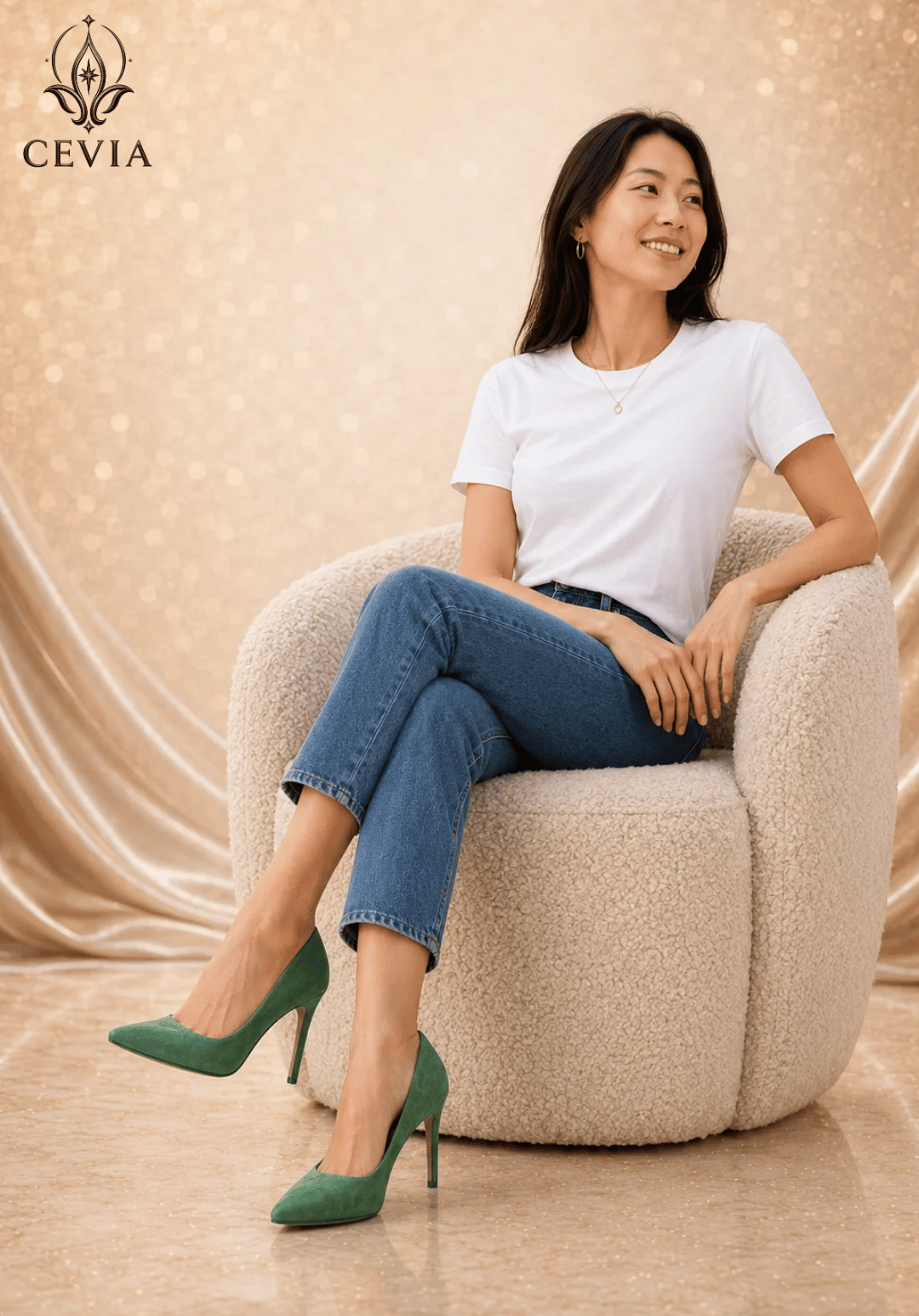 The Signature Pointed-Toe Stiletto Pumps