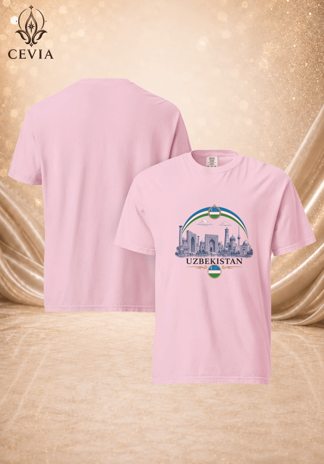 The Uzbekistan Supporter Graphic Tee