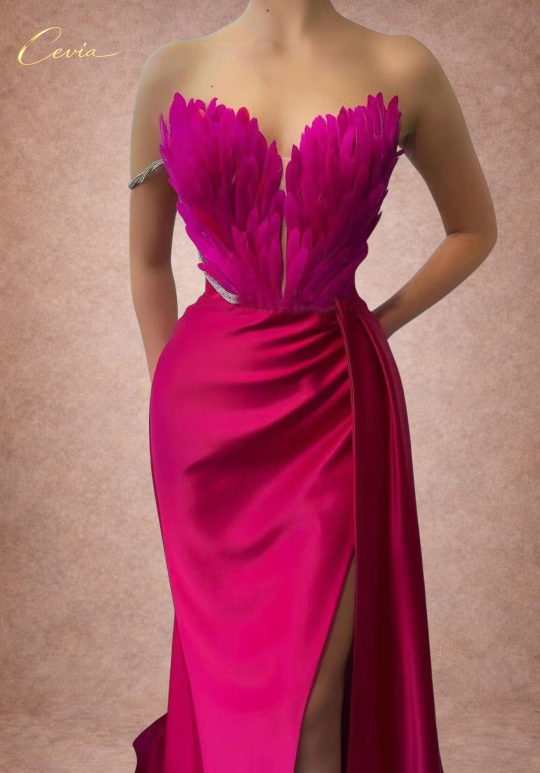 The Seraphine Aura Evening Gown