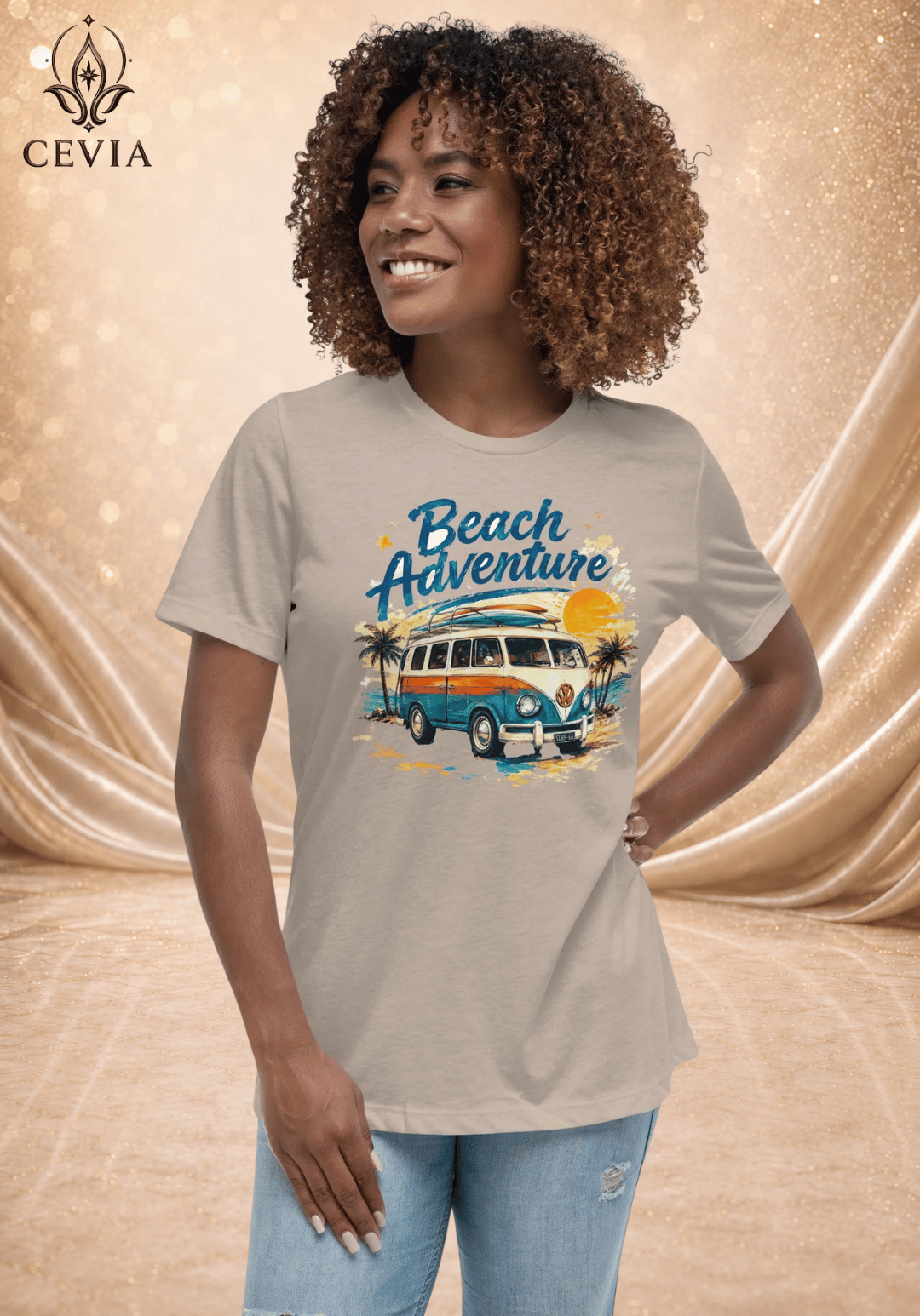 The Beach Adventure Graphic Tee