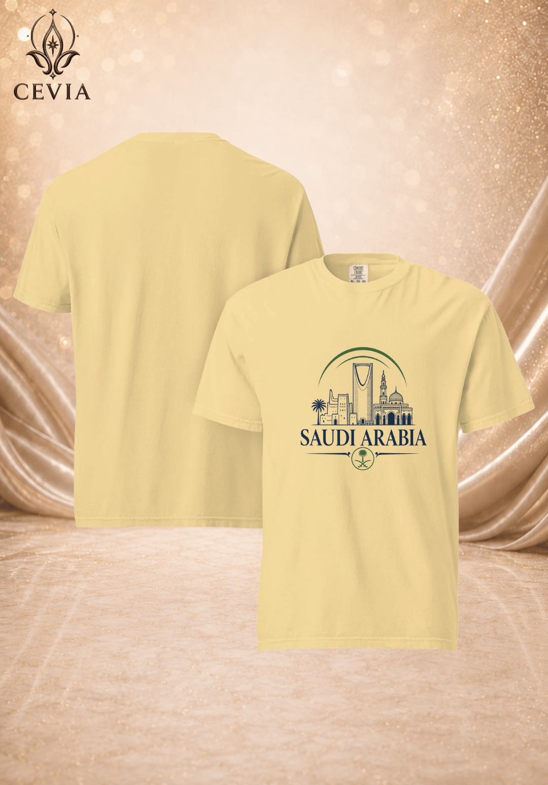 The Saudi Arabia Supporter Graphic Tee