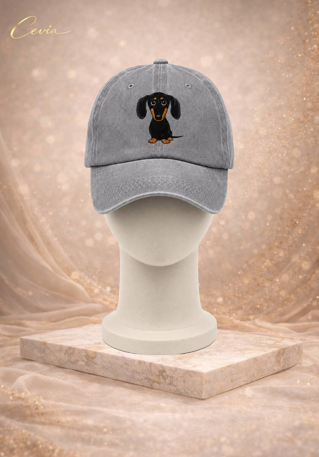 The Playful Pup Vintage Cap