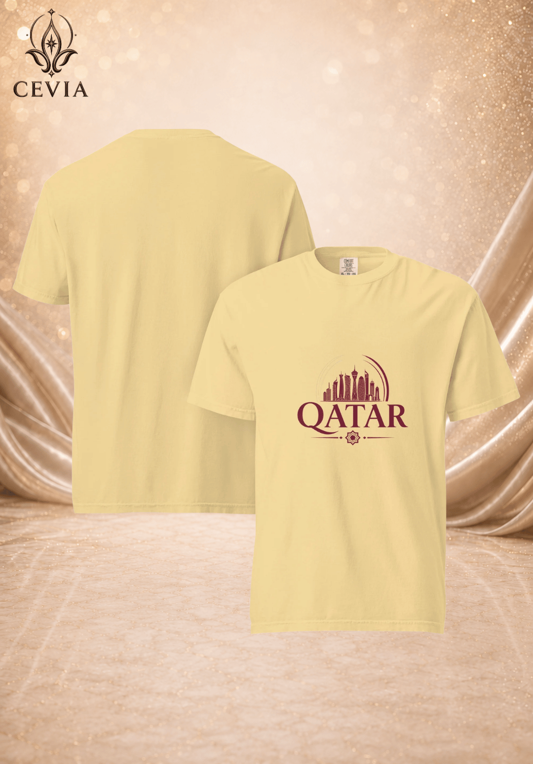 The Qatar Supporter Graphic Tee