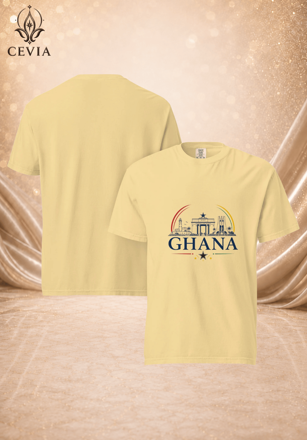 The Ghana Supporter Graphic Tee