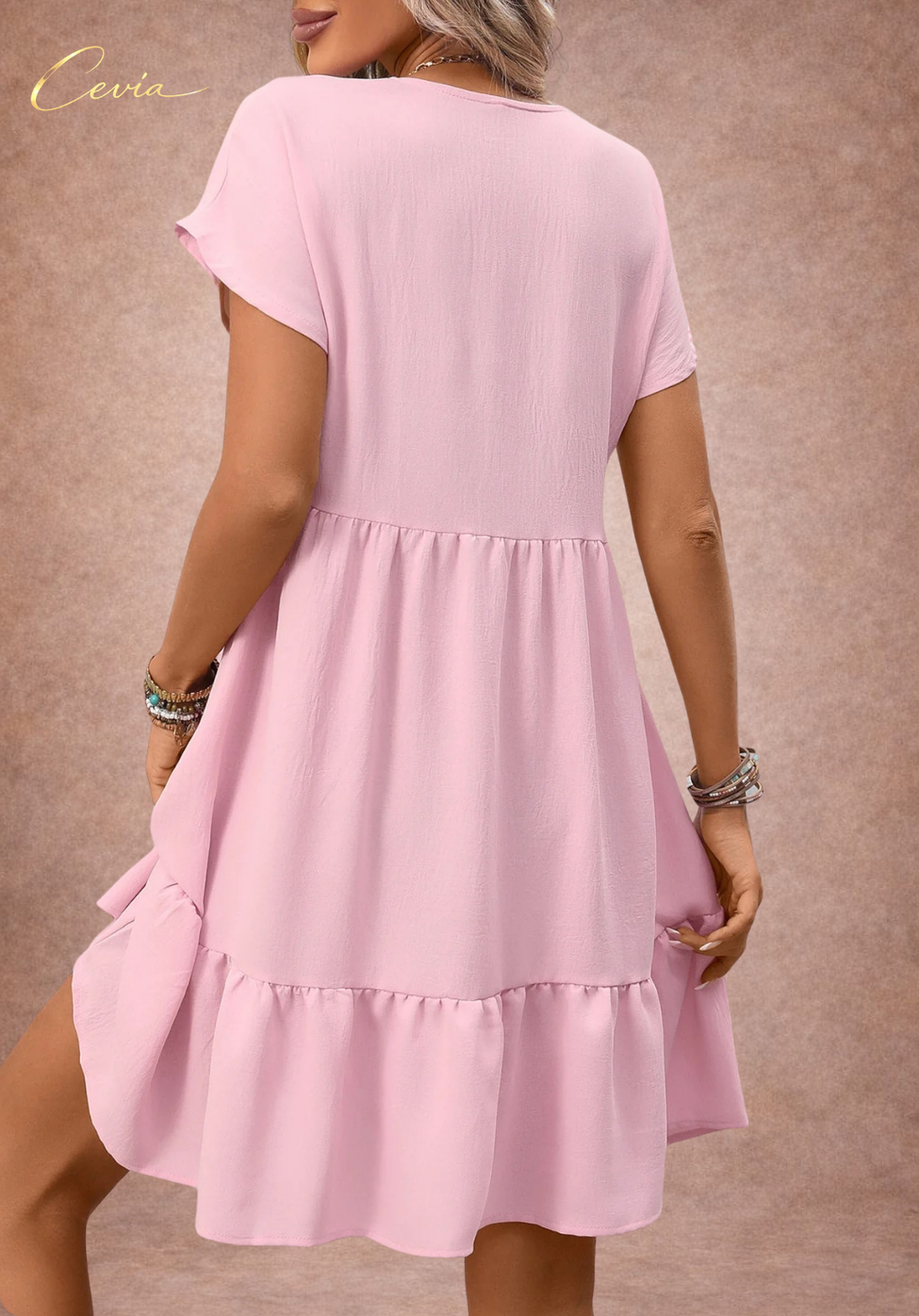 The Soft Whisper Mini Dress