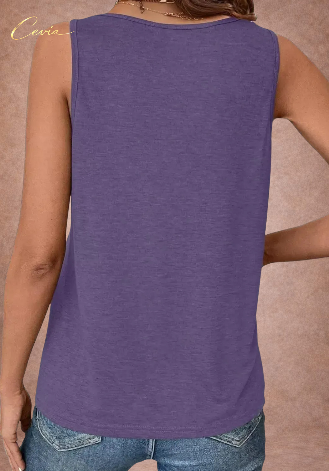 The Rosalie Soft Drape Tank