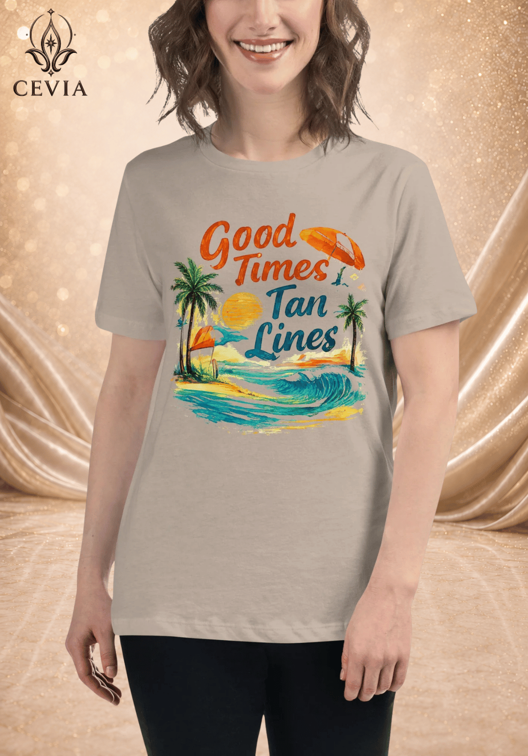 The Good Times & Tan Lines Graphic Tee