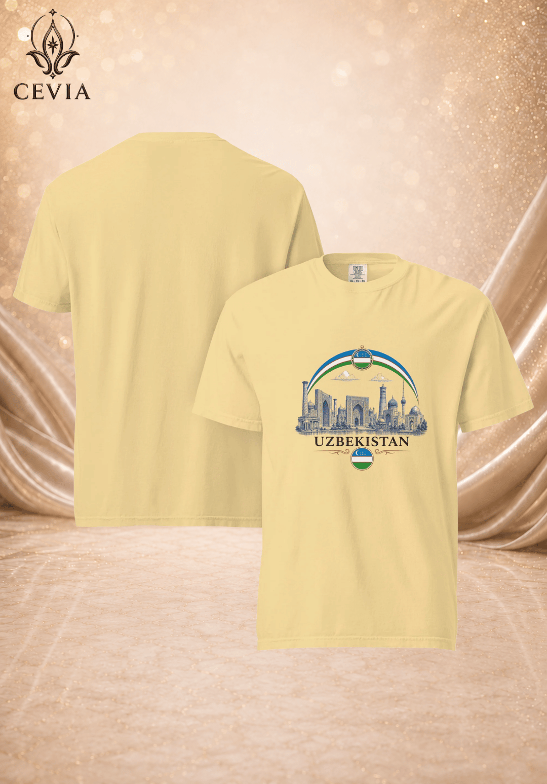 The Uzbekistan Supporter Graphic Tee