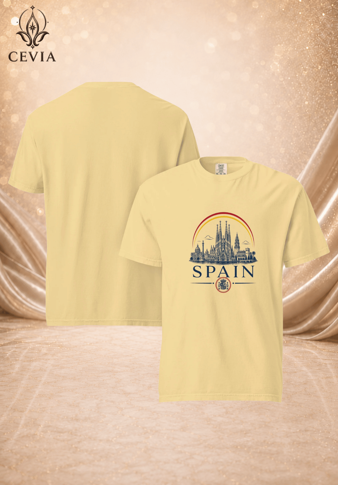 The Spain Supporter Graphic Tee