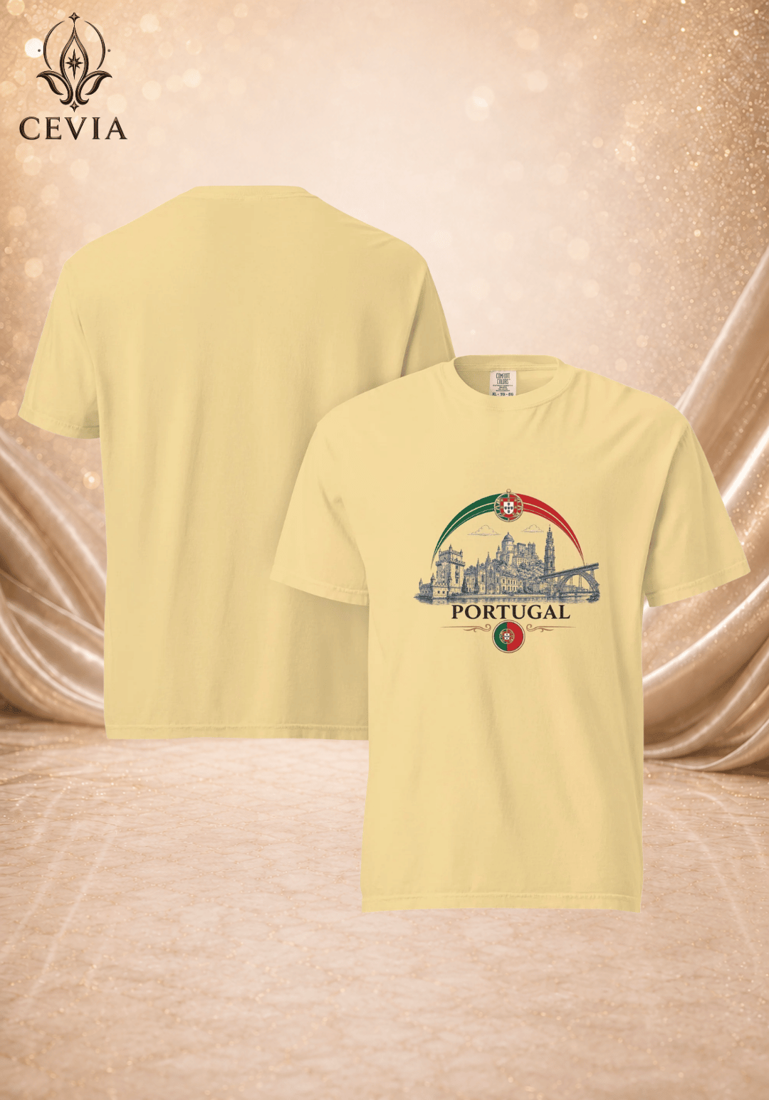 The Portugal Supporter Graphic Tee