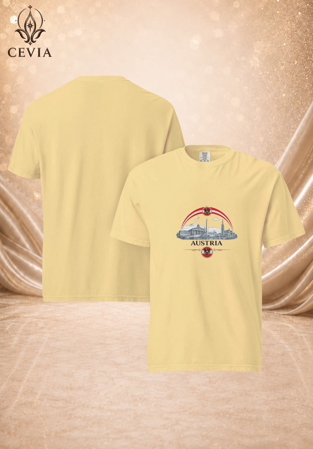 The Austria Supporter Graphic Tee