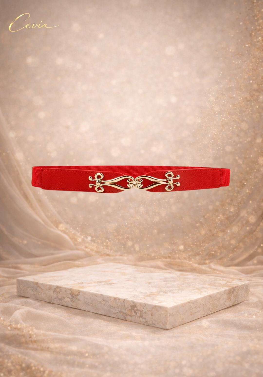 The Éloane Sculpted-Link Waist Belt