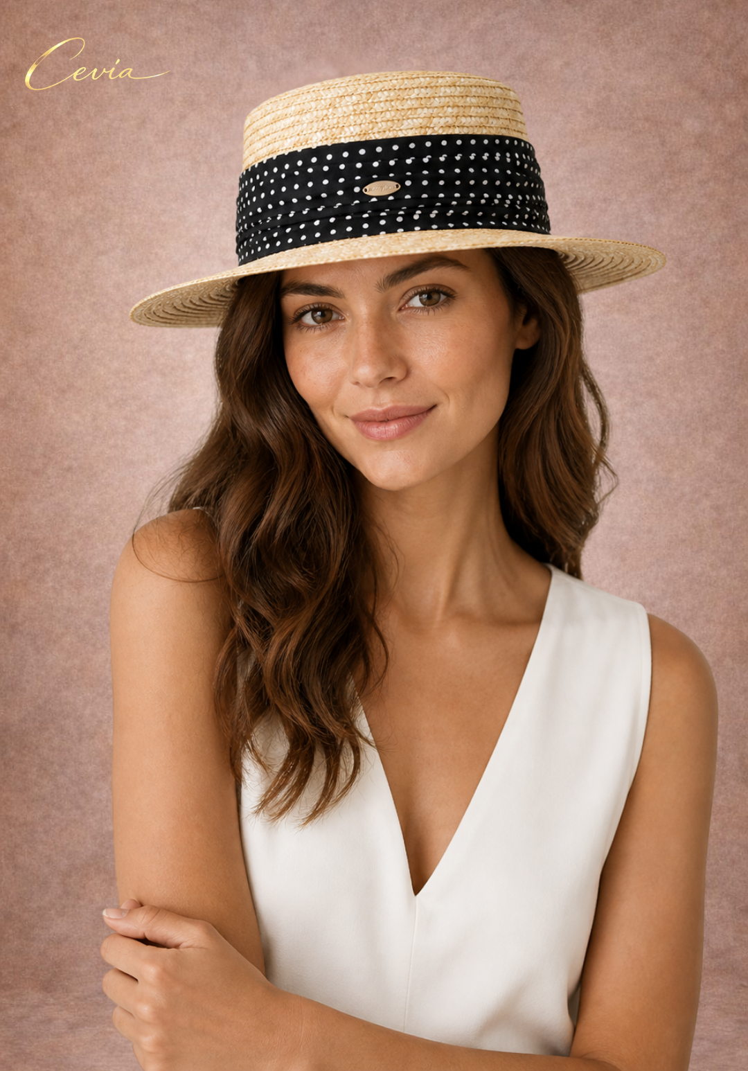 The Botanical Ribbon Straw Hat