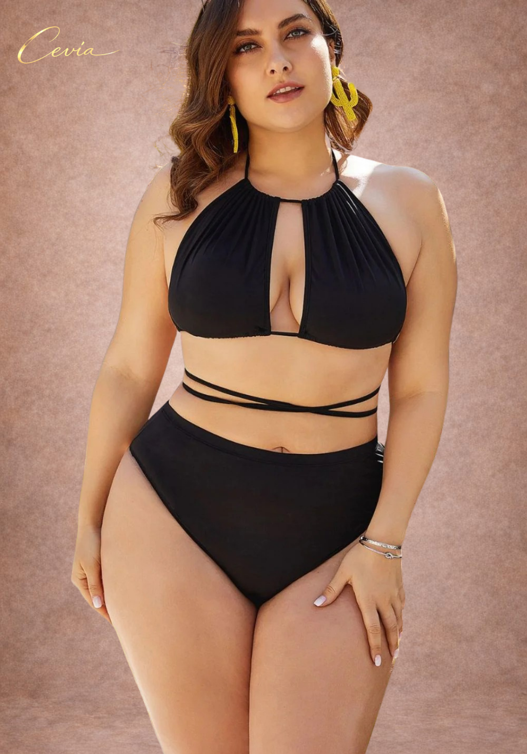 Aura Halter Bikini Set