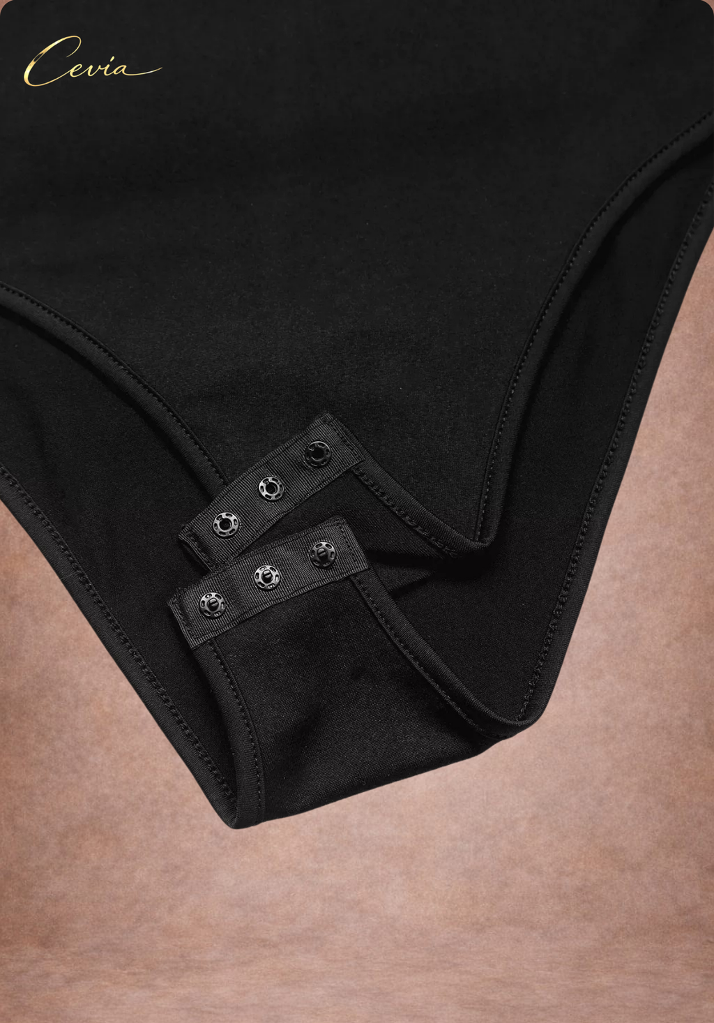 The Fioranne Sculpted Floral Noir Bodysuit