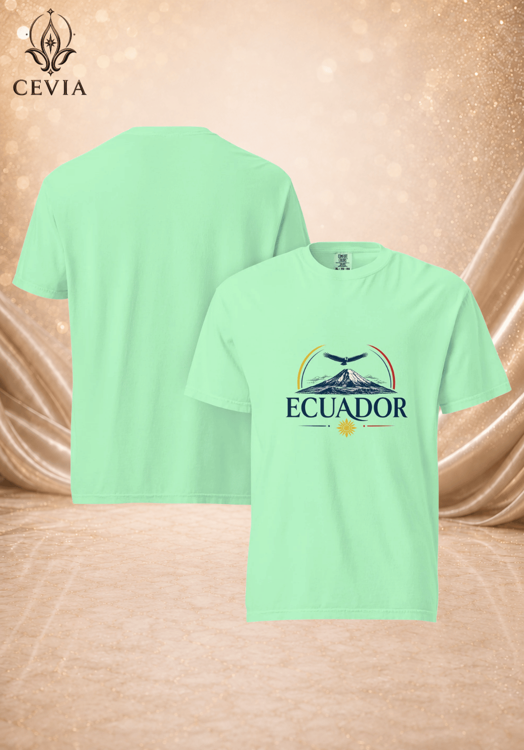 The Ecuador Supporter Graphic Tee