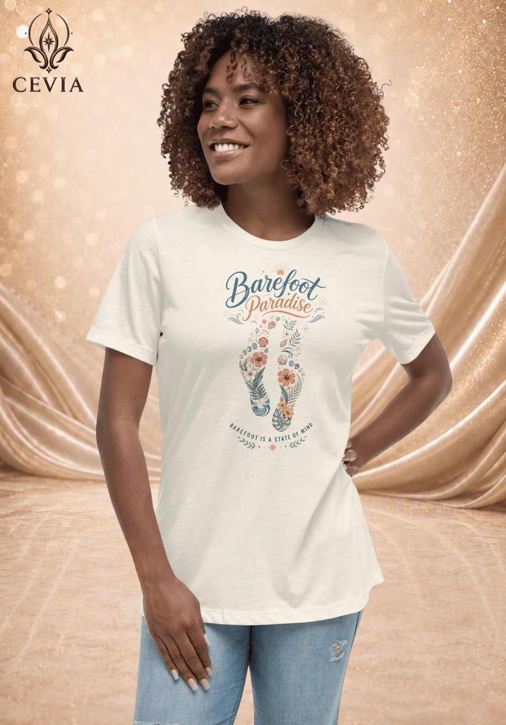 The Barefoot Paradise Graphic Tee