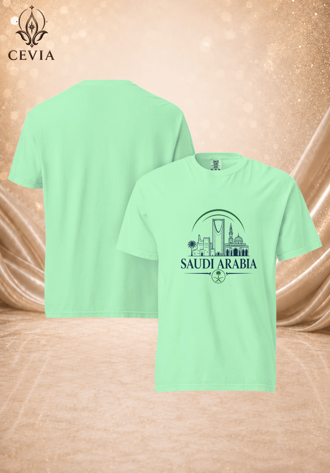 The Saudi Arabia Supporter Graphic Tee