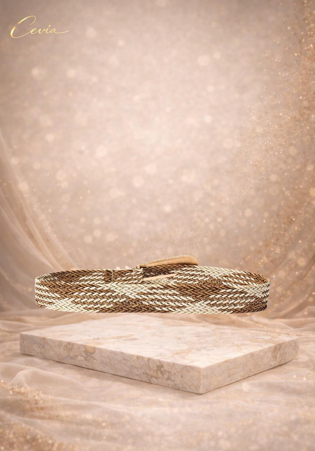 The Serinelle Woven Waist Belt