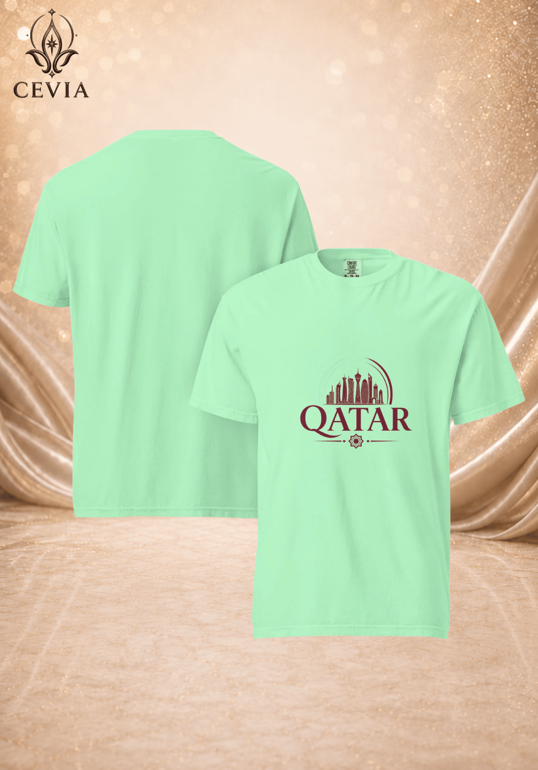 The Qatar Supporter Graphic Tee