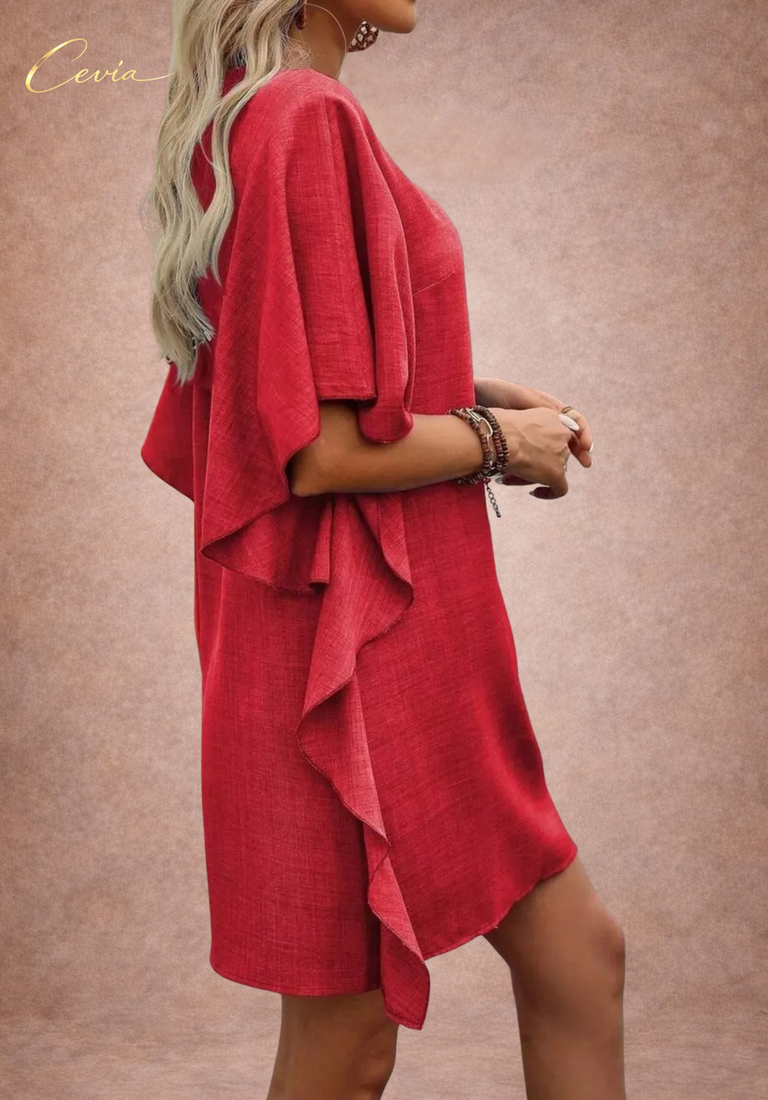 The Effortless Flow Ruffle Dress