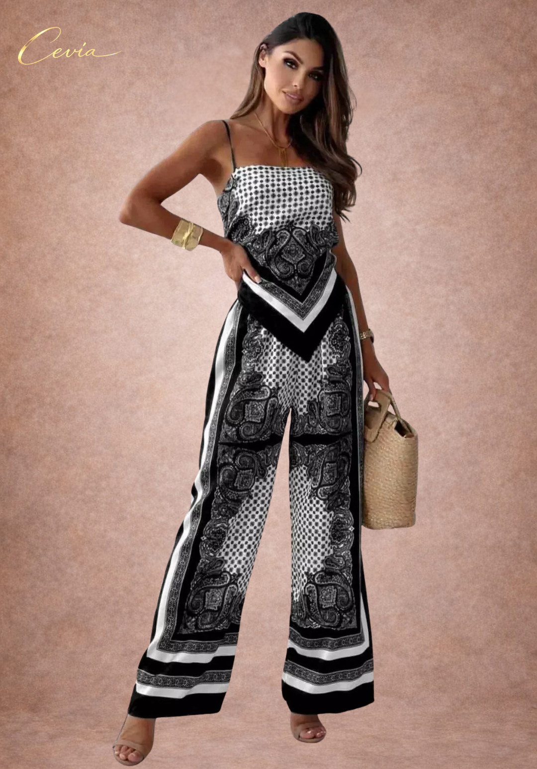 The Santorini Muse Two-Piece Set