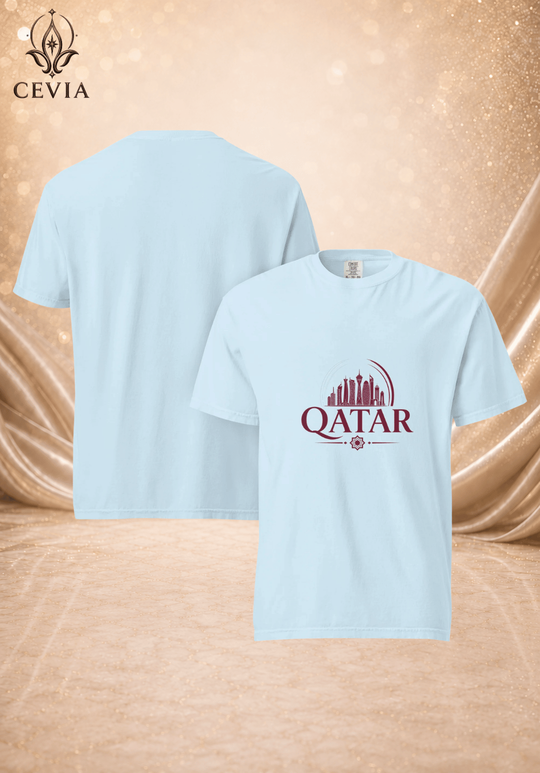 The Qatar Supporter Graphic Tee