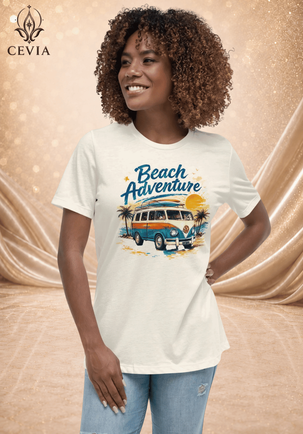 The Beach Adventure Graphic Tee