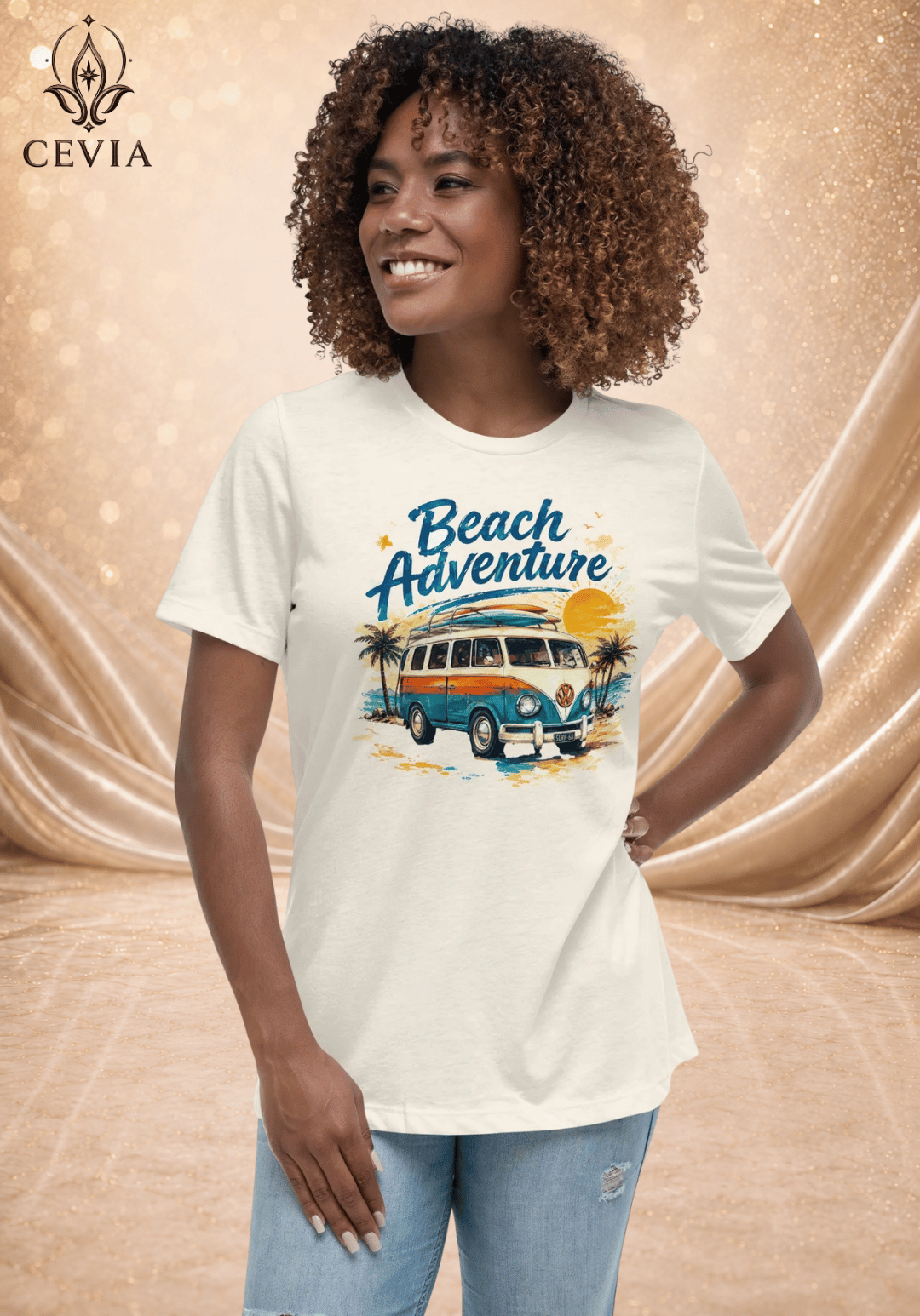 The Beach Adventure Graphic Tee