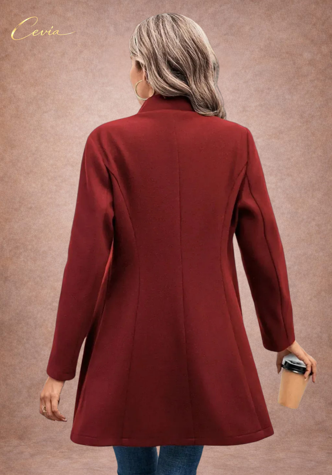 Urban Classic Buttoned Flare Coat