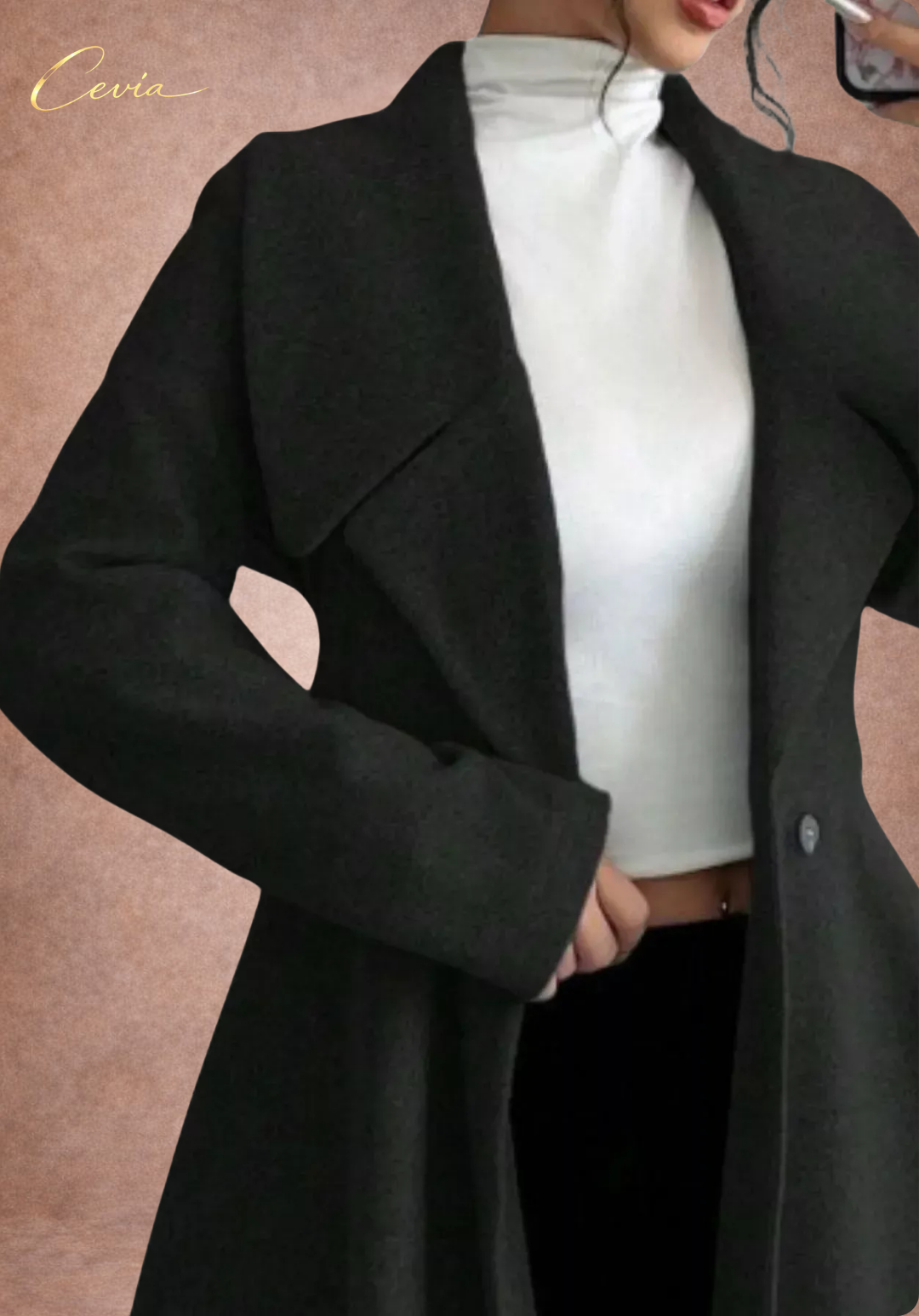 Urban Luxe Flare Coat