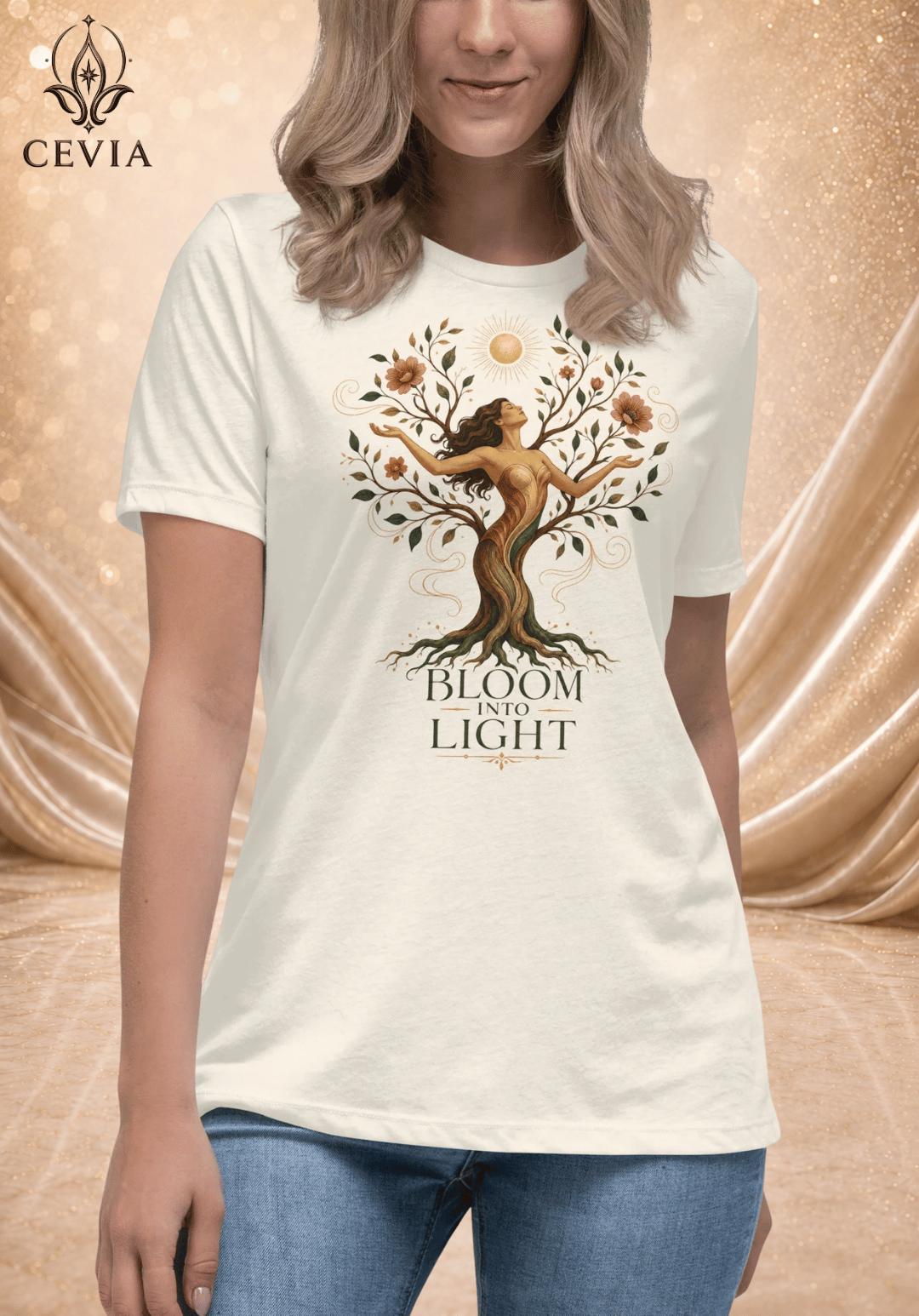 The Bloom Into Light Graphic Tee