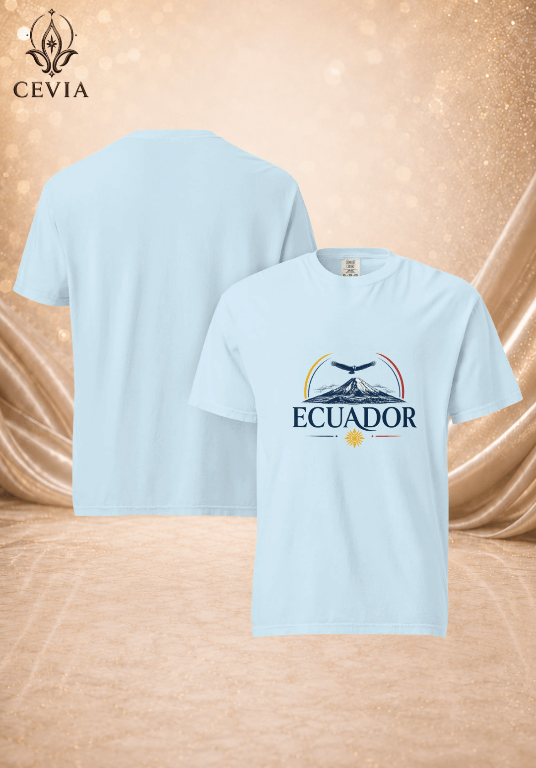 The Ecuador Supporter Graphic Tee