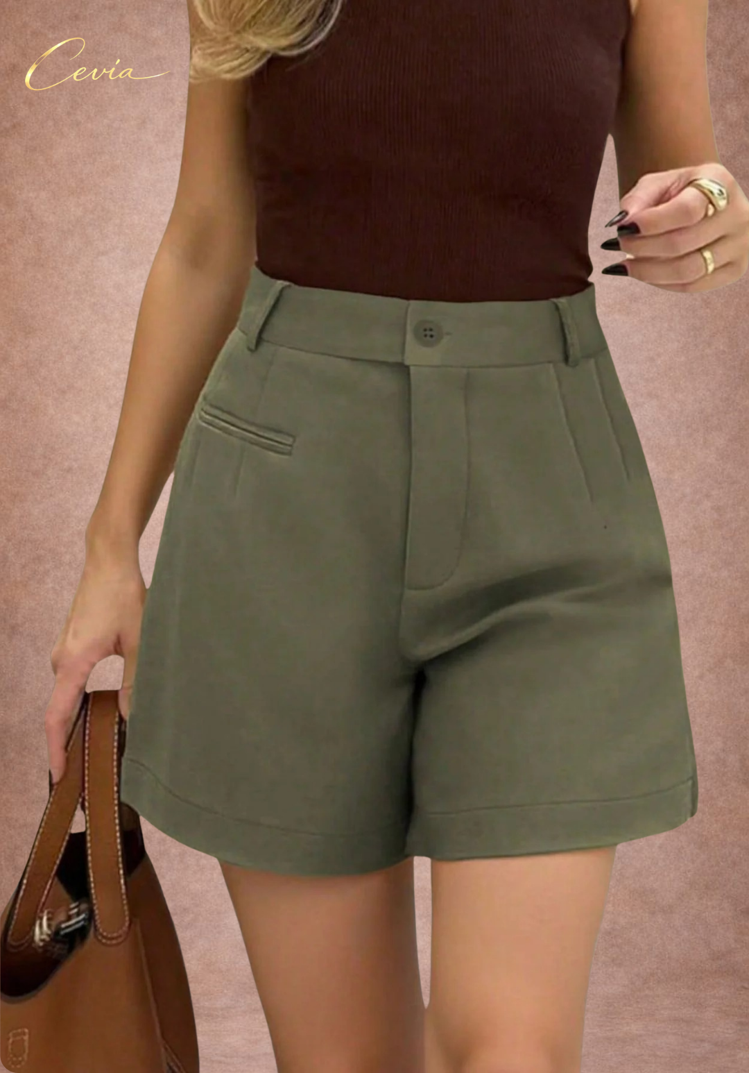 The Monaco Elegance Tailored Shorts