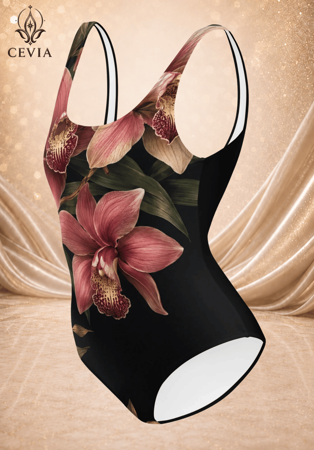 The Orchid Nocturne One-Piece Swimsuit