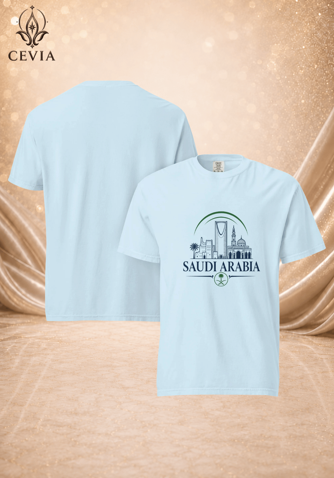 The Saudi Arabia Supporter Graphic Tee
