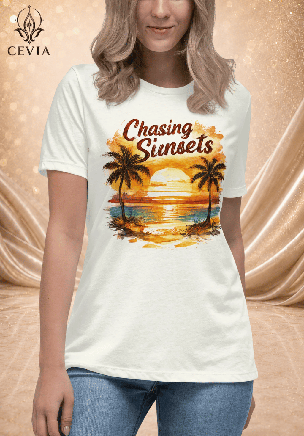 The Chasing Sunsets Graphic Tee