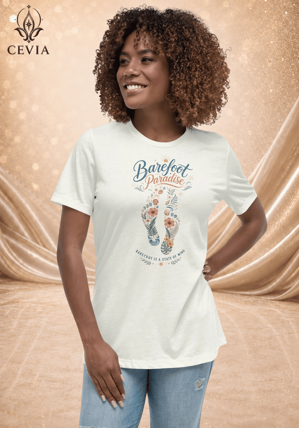 The Barefoot Paradise Graphic Tee