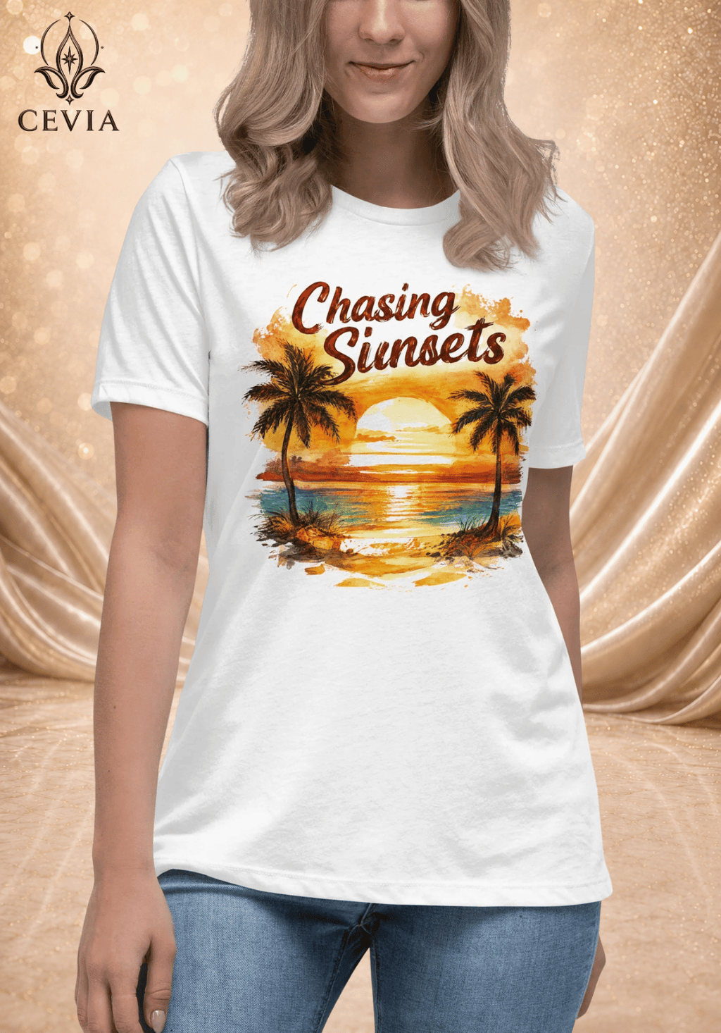 The Chasing Sunsets Graphic Tee