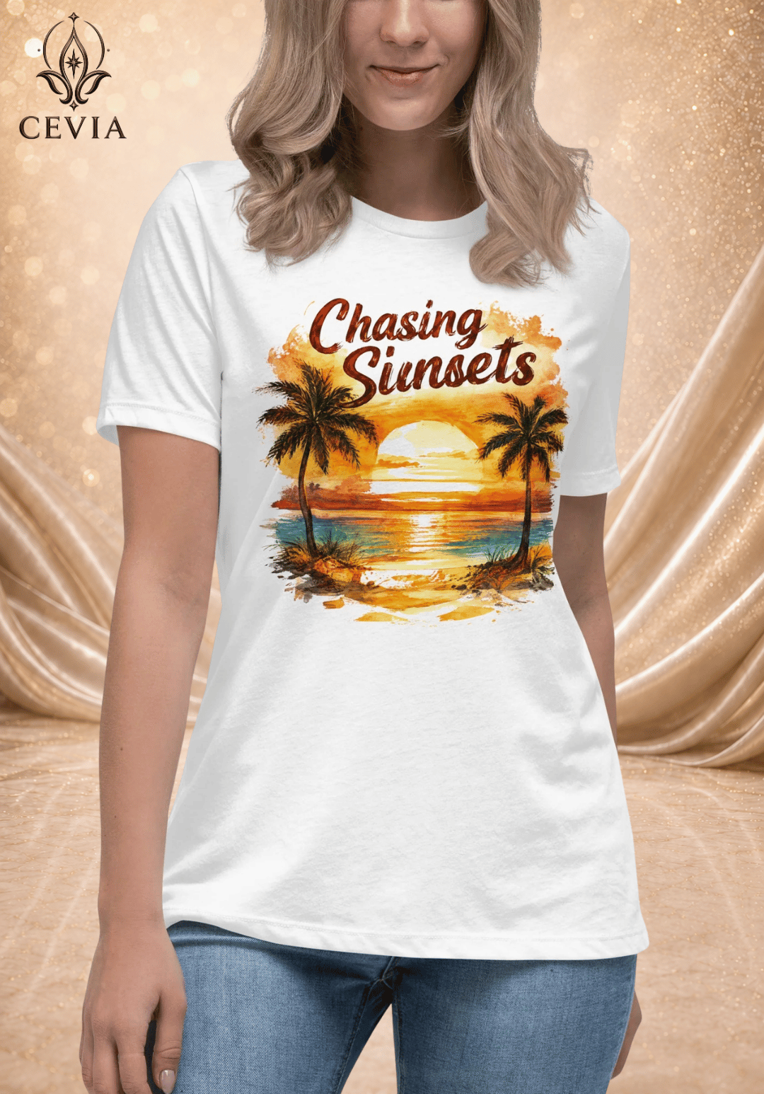 The Chasing Sunsets Graphic Tee